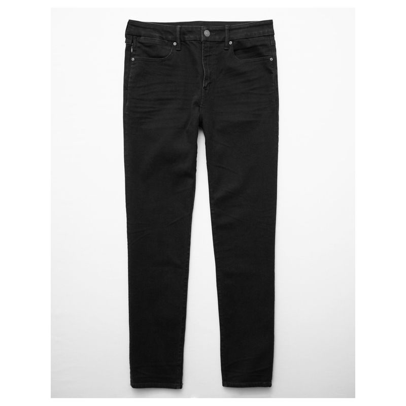 American Eagle Men Black 24/7 Airflex Temp Tech Comfortable Fit Jeans (36 x 32)