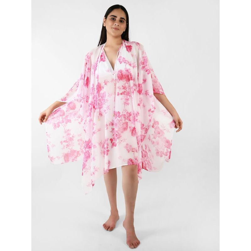 Blissence Women Kaftan Swim Cover Up (S)