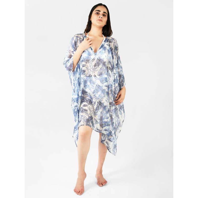 Blissence Women Kaftan Swim Cover Up (S)