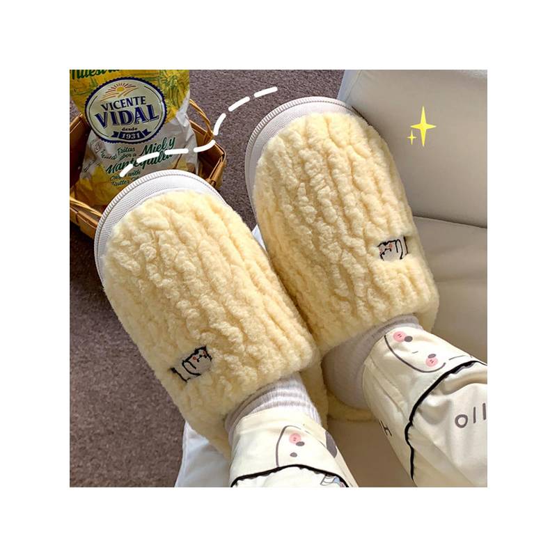 Drunken Women Yellow Room Slippers (EURO 36)