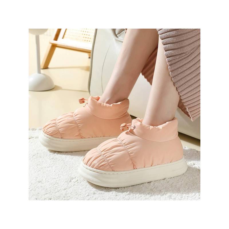 Drunken Women Peach Room Slippers (EURO 36)