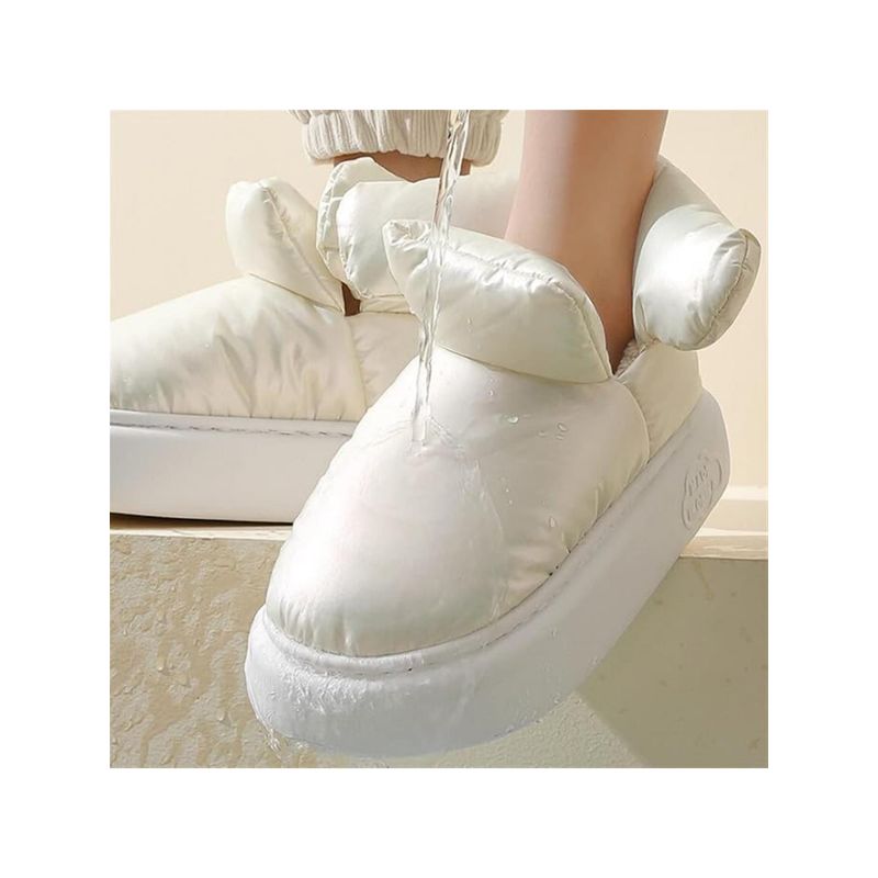 Drunken Women White Room Slippers (EURO 38)