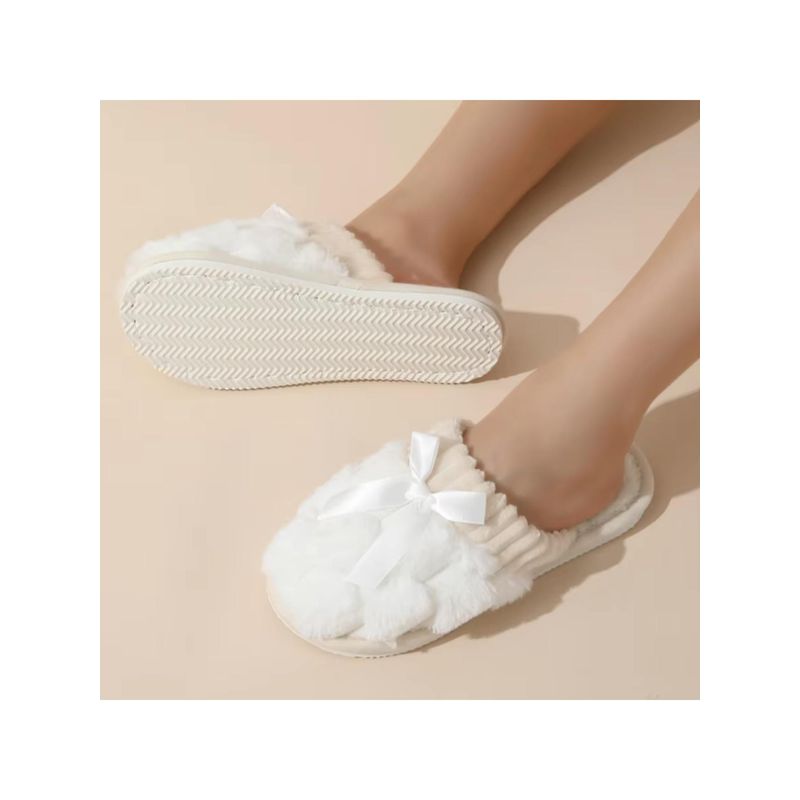Drunken Women White Room Slippers (EURO 36)