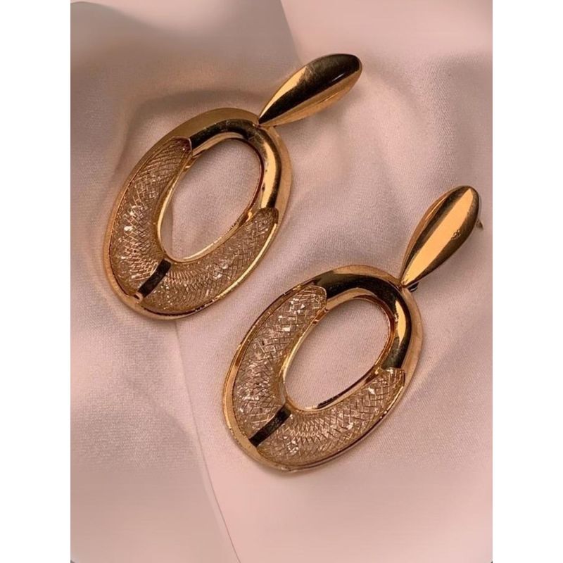 Buy I Jewels Latest Fashion Stylish Lightweight Classic Chunky Hoops Earrings Online