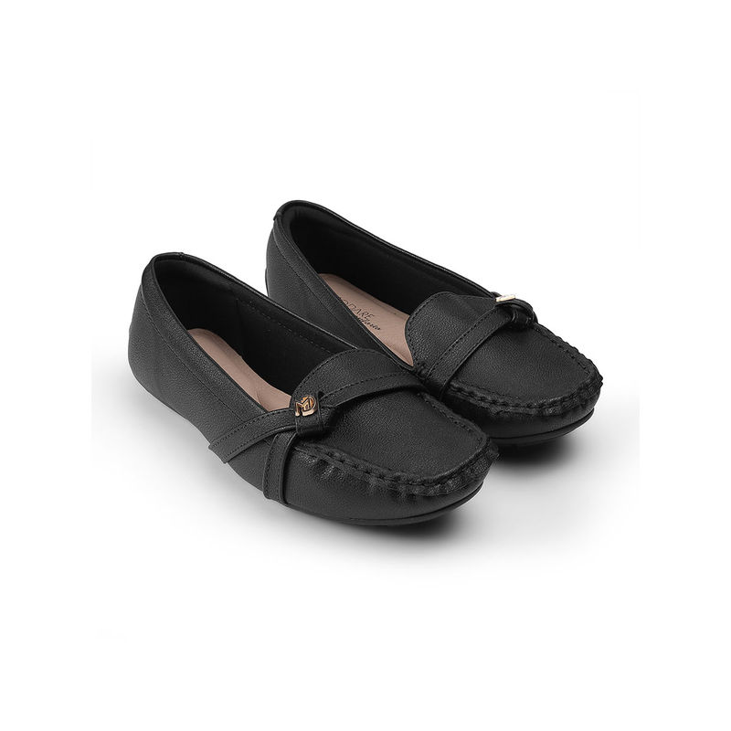 MODARE Black Formal Loafers (EURO 36)