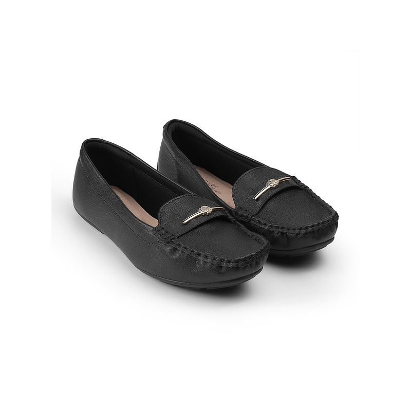 MODARE Black Formal Loafers (EURO 39)