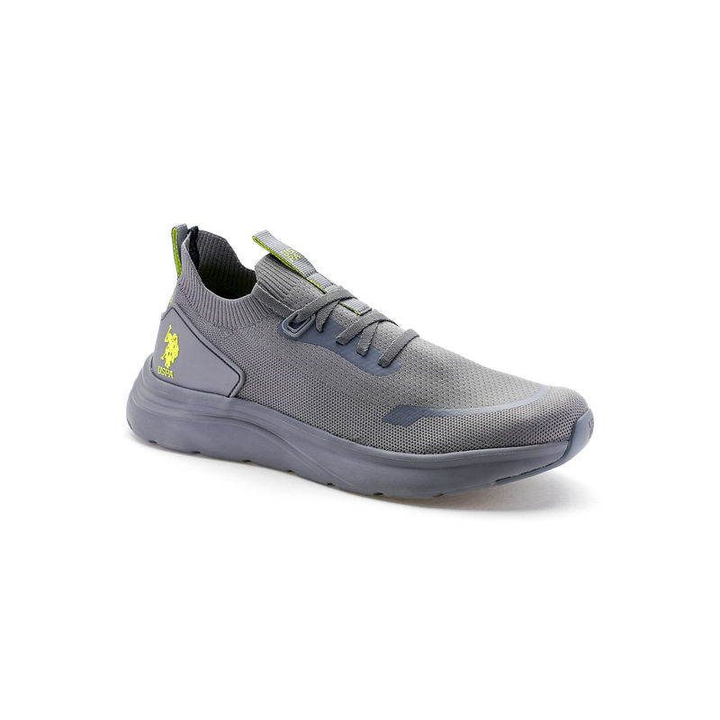U.S. POLO ASSN. Men Oxley 3.0 Grey Uspa Sport Sneakers (UK 10)