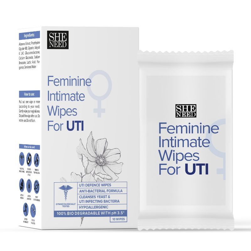 SheNeed Feminine Intimate Wipes for UTI Buy SheNeed Feminine Intimate
