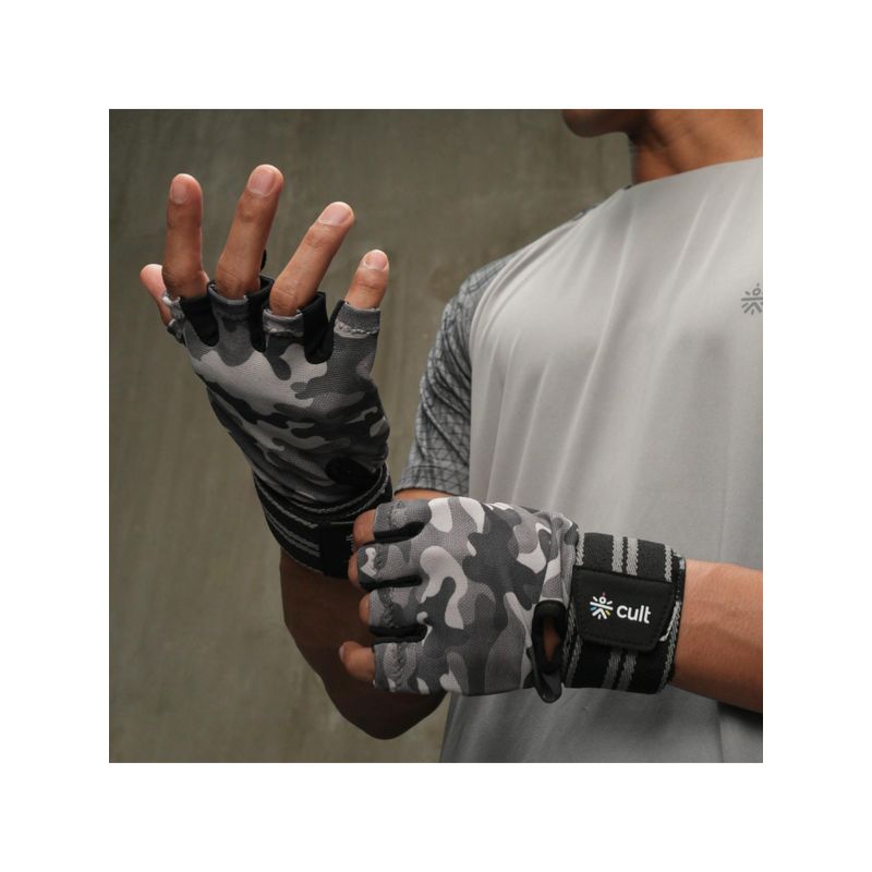 CULT Gym Gloves Camo (S)
