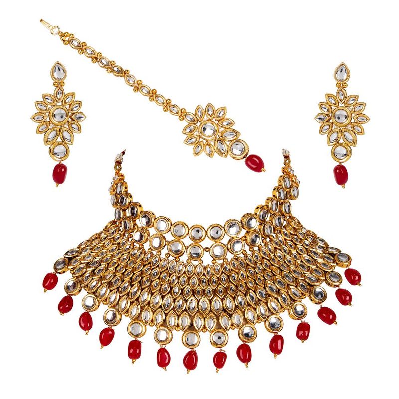 Buy Anika's Creation Designer Traditional Gold Wedding Wear Jewellery