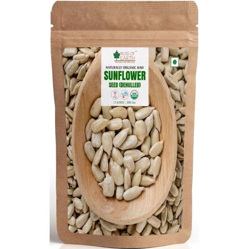 Bliss Of Earth Naturally Organic Sunflower Seed