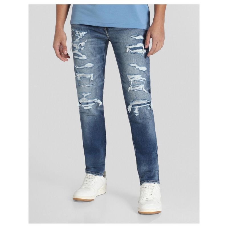 American Eagle Air Flex Patched Athletic Skinny Jean (29)