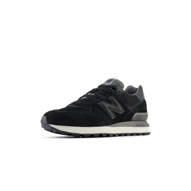 New Balance Unisex 574 Legacy Encap Black Sneakers (UK 6.5)