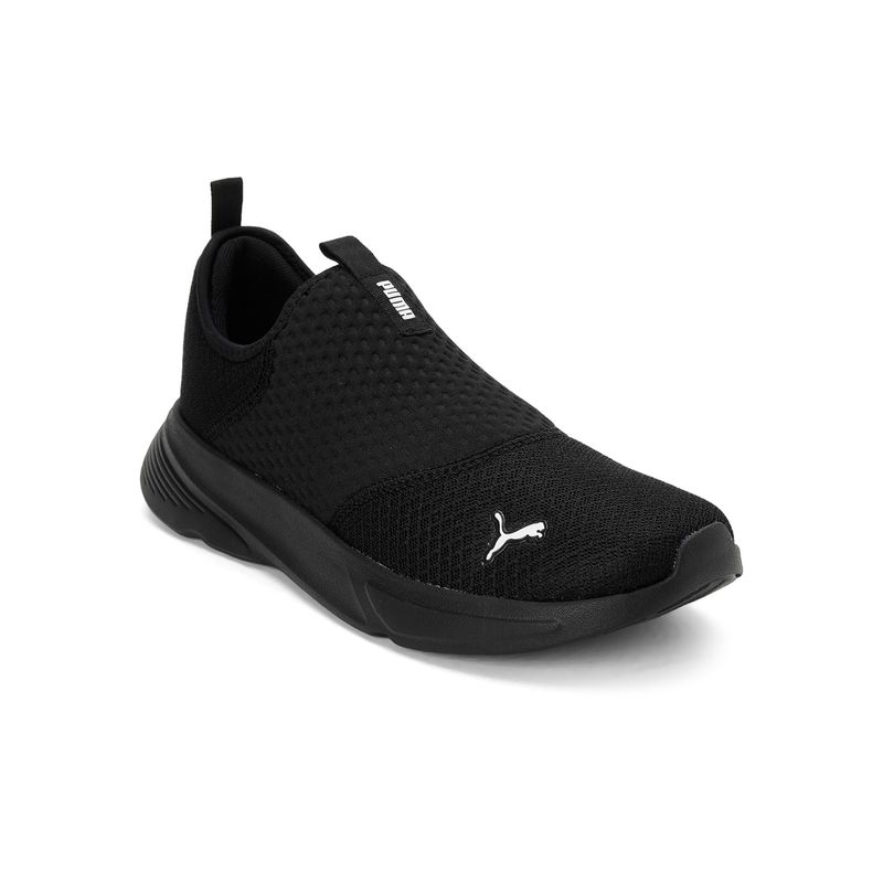 Puma Melanite Slip on Mens Black Sneakers (UK 9)