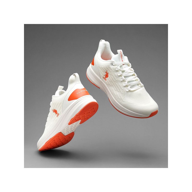 U.S. POLO ASSN. Tregger 2.0 Off White Sneakers (UK 8)
