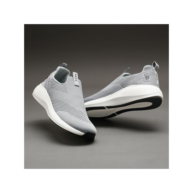 U.S. POLO ASSN. Bronel 3.0 Grey Sneakers (UK 9)