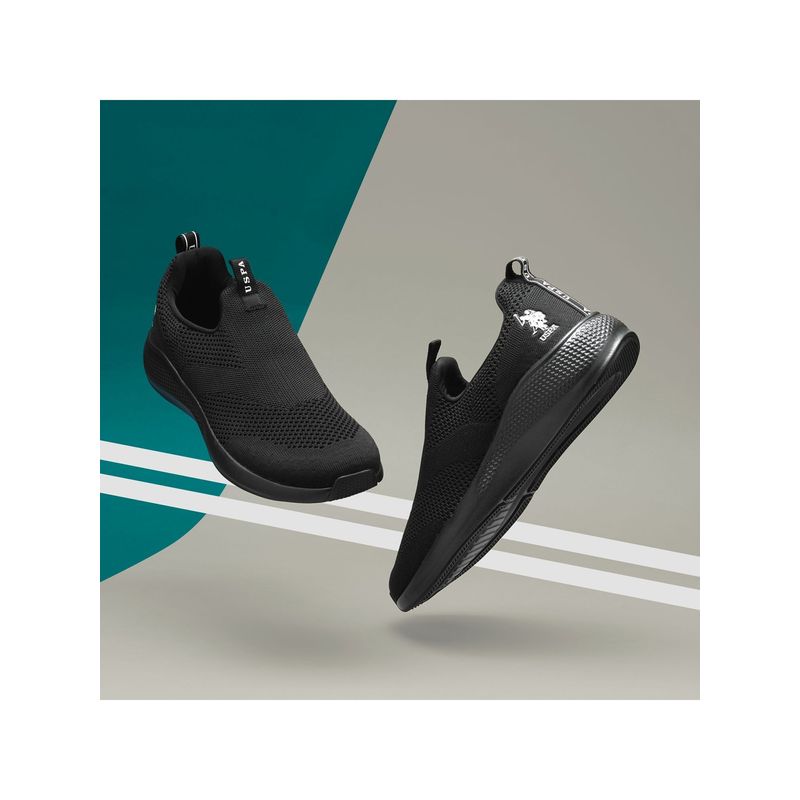 U.S. POLO ASSN. Bronel 3.0 Black Sneakers (UK 9)