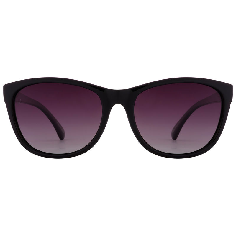 Velocity Eyewear Black 1954PL Polarized Brown Cat Eye Sunglass Buy