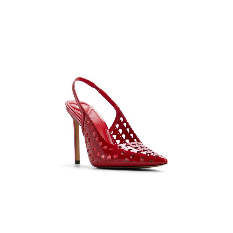 Aldo Lovesling-B Womens Red Stiletto Heels (UK 6)