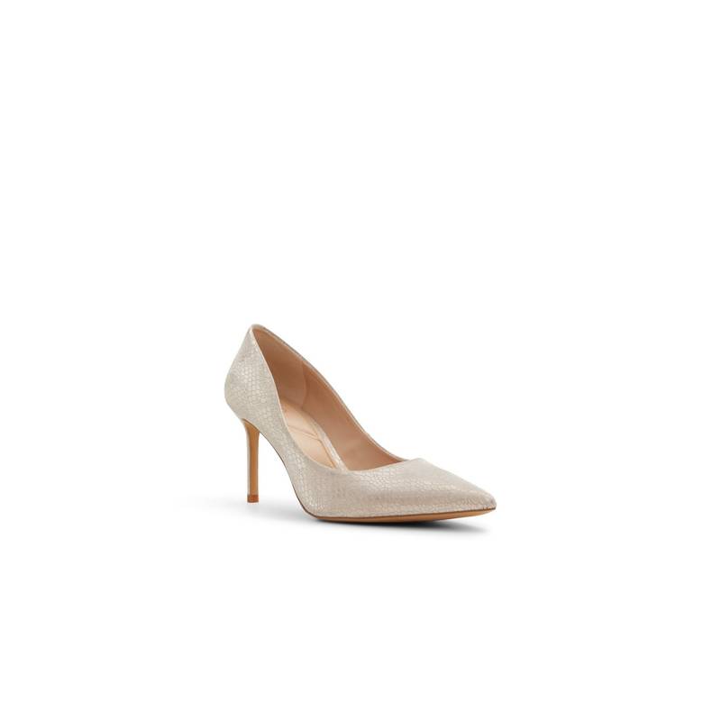 Aldo Stessymid-B Womens Gold Stiletto Heels (UK 4)