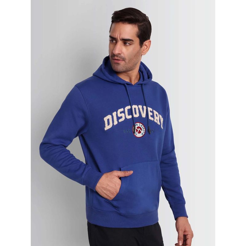 DCYPHR DISCOVERY Varsity 1985 Hoodie - Blue (S)