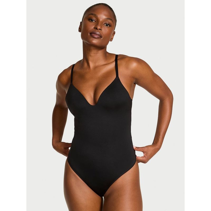 Victoria's Secret Luxe Contour Push-Up Bodysuit (XS)