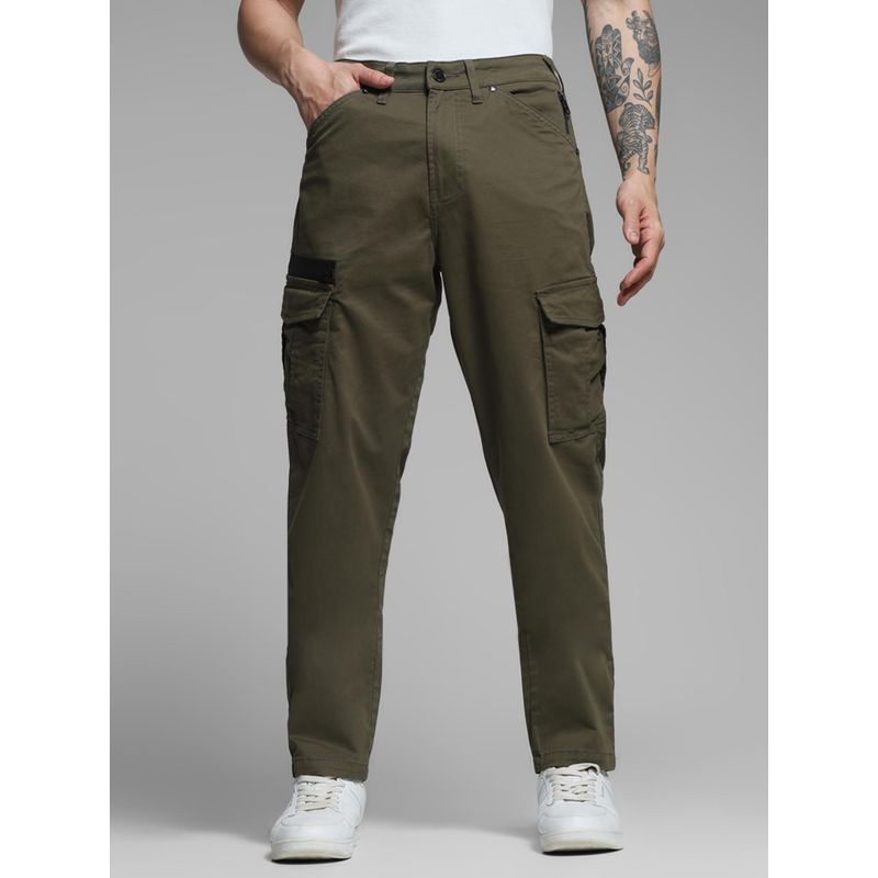 Jack & Jones Green Anti Fit Trouser (28/30)