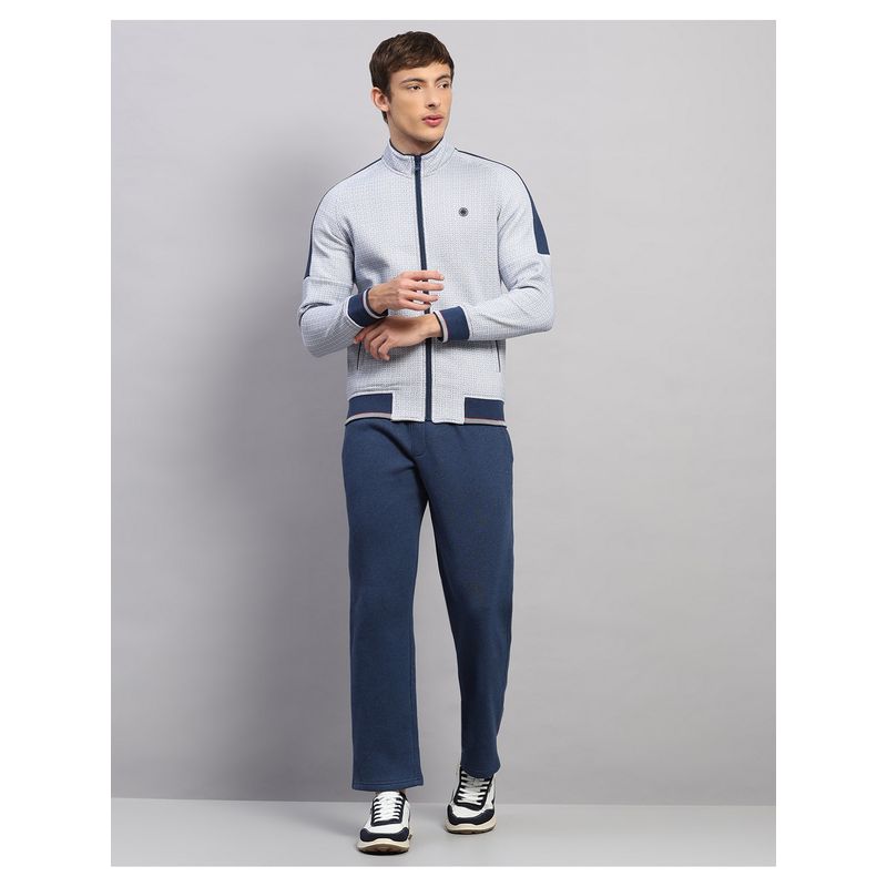 Monte Carlo Mens Blue Regular Fit High Neck Winter Tracksuit (M)