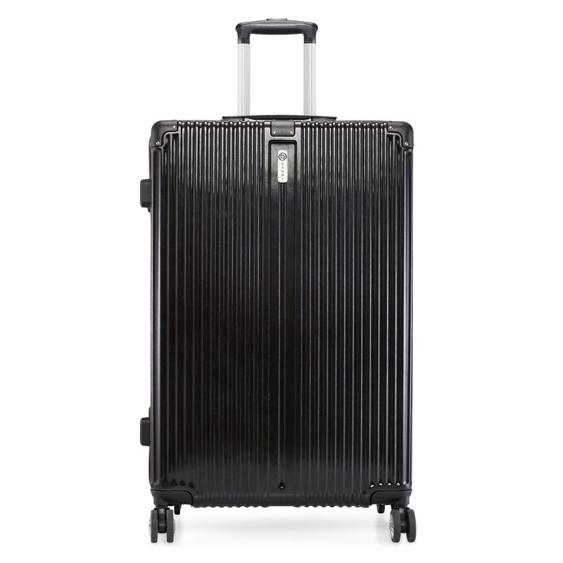 Baomi Solid Gold Black Hard 31" Large Luggage