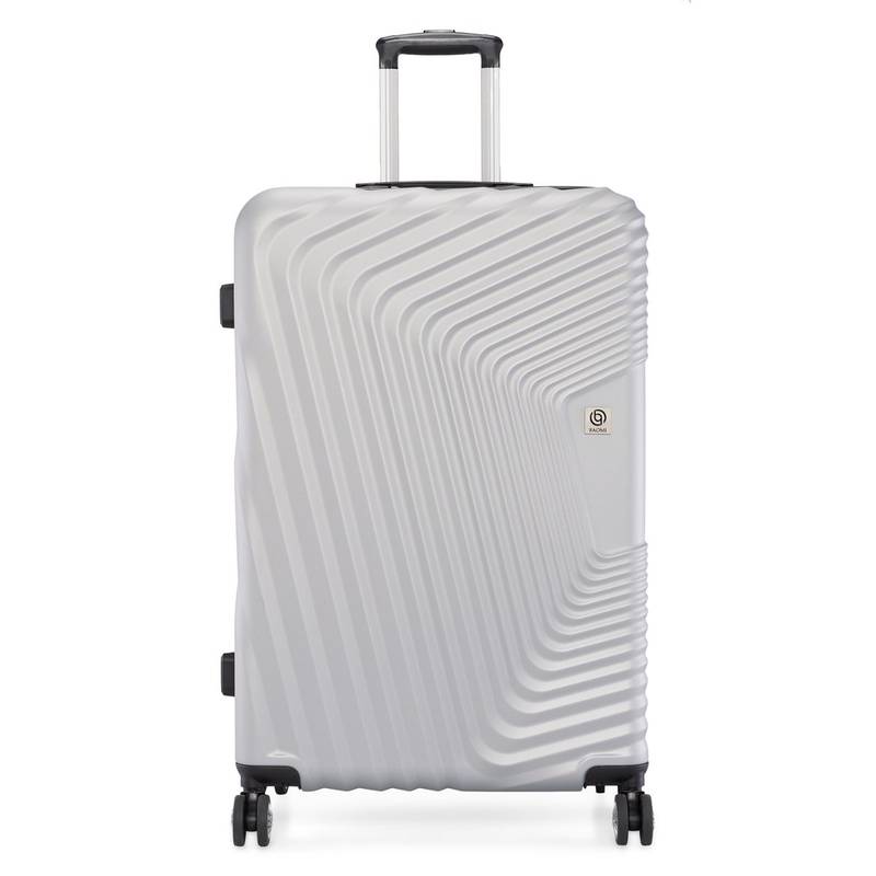 Baomi Retro Roam Silver Hard 31" Large Luggage