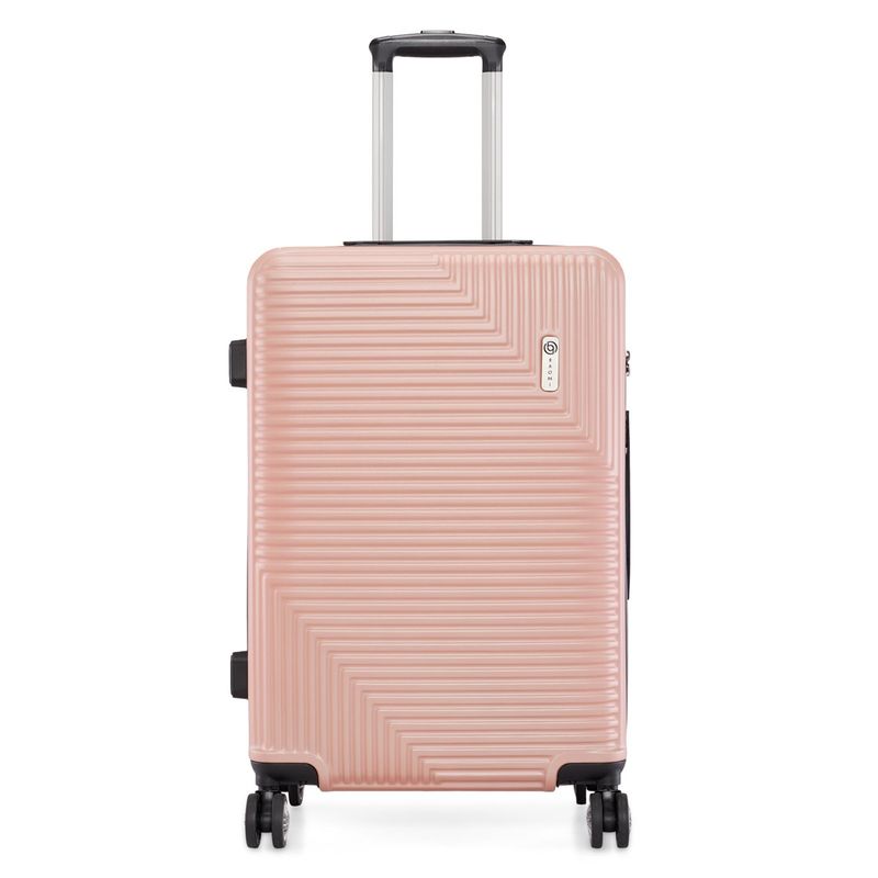 Baomi Urban Voyage Rose Gold Hard 26" Medium Luggage