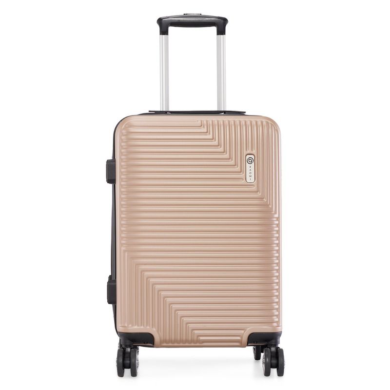 Baomi Urban Voyage Light Brown Hard 22" Cabin Luggage