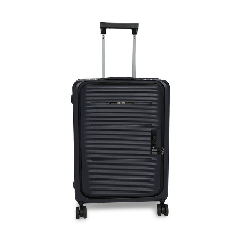Baomi Pastel Dreams Navy Grey Hard 20" Cabin Luggage