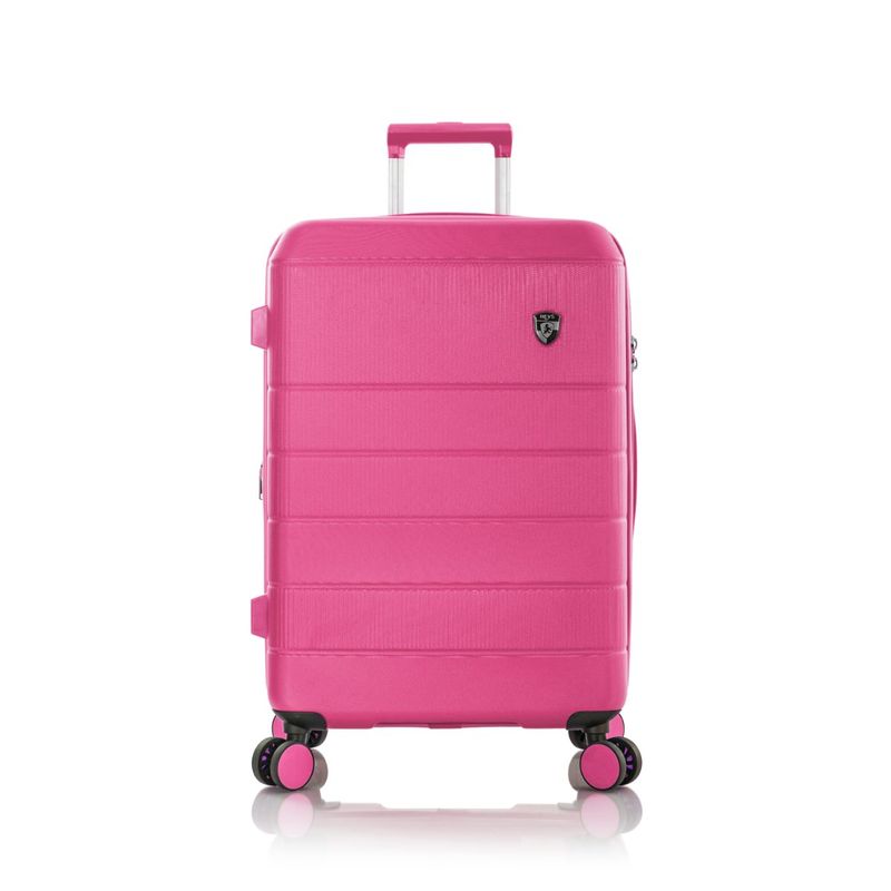HEYS NEO Fuchsia Color Polycarbonate Material Hard 26" Medium Trolley (M)