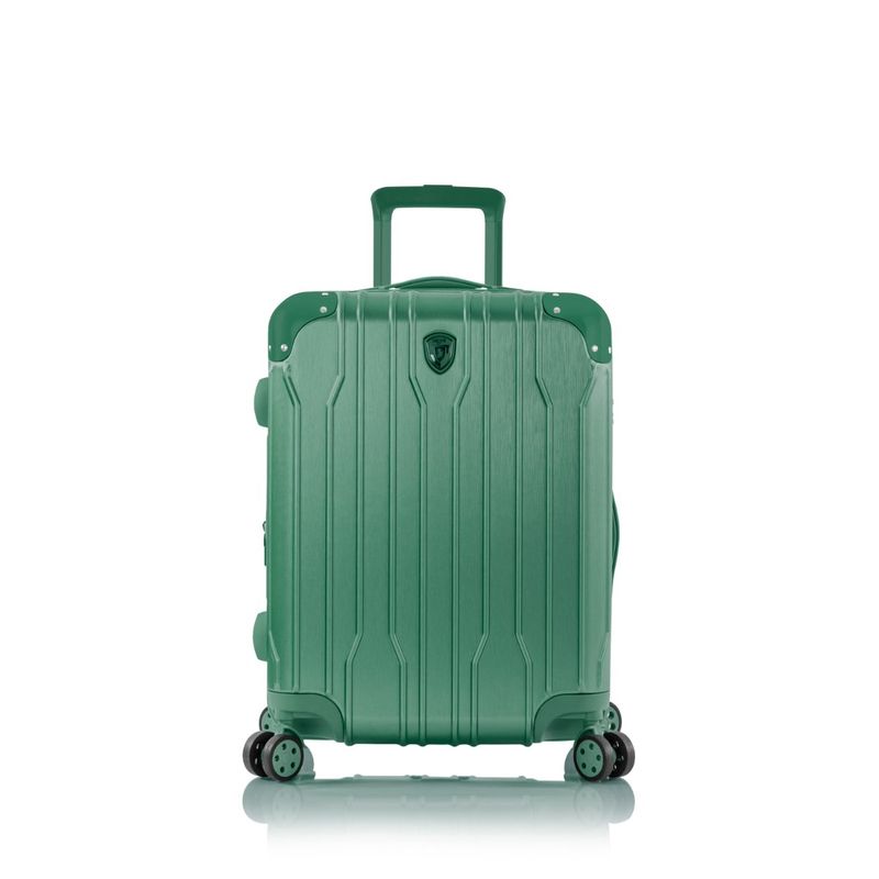 HEYS XTRAK Green Color Polycarbonate Material Hard 21" Cabin Trolley - 10103014821 (S)