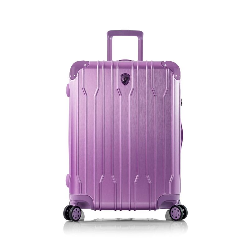 HEYS XTRAK Lavender Color Polycarbonate Material Hard 26" Medium Trolley - 10103012026 (M)