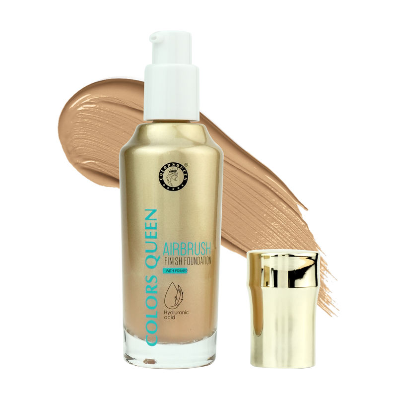 Colors Queen Airbrush Foundation With Primer - Classic Ivory