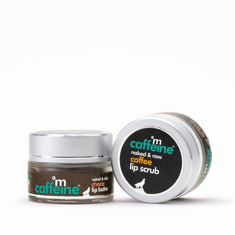 Buy MCaffeine Lip Polishing Kit with Coffee Lip Scrub & Choco Lip Balm
