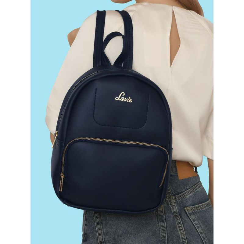 Buy Lavie Aries Mini Backpack For Girls Navy Online
