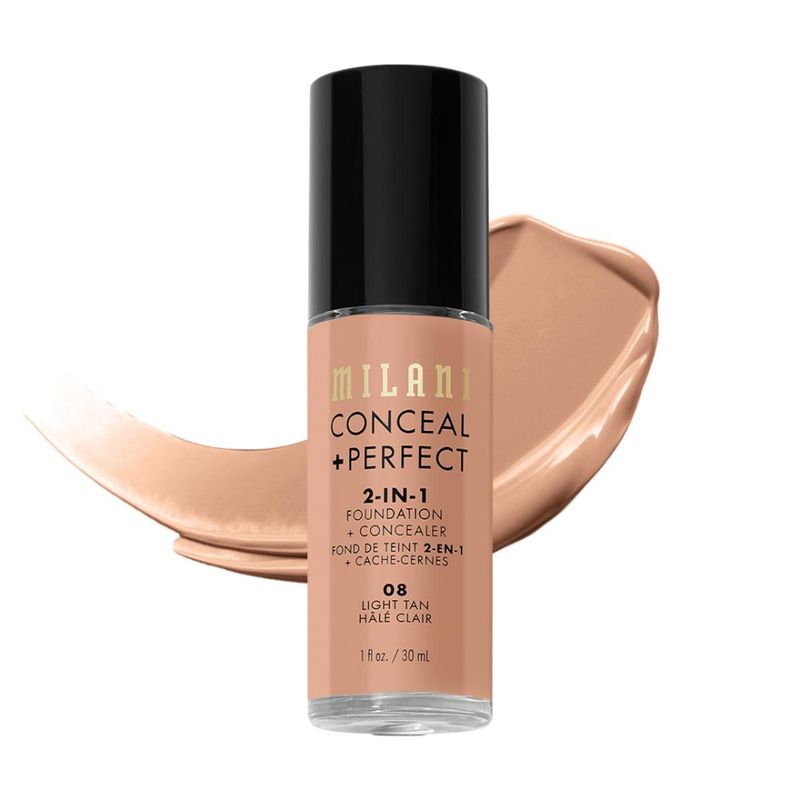 Milani Conceal + Perfect 2-in-1 Foundation + Concealer - Light Tan