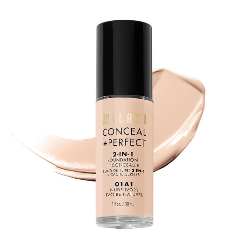 Milani Conceal + Perfect 2-in-1 Foundation + Concealer - Nude Ivory
