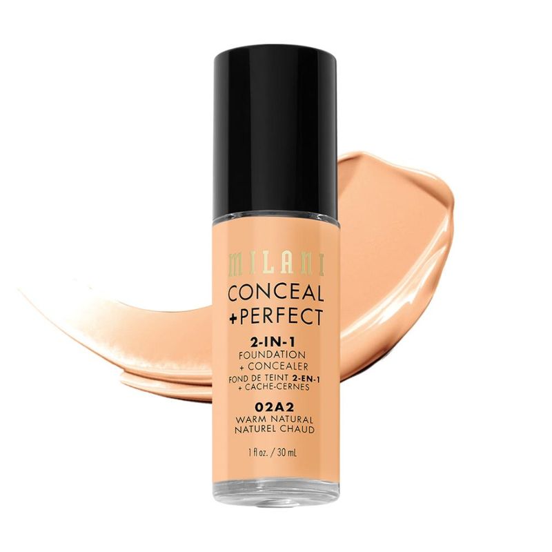 Milani Conceal + Perfect 2-in-1 Foundation + Concealer - Warm Natural