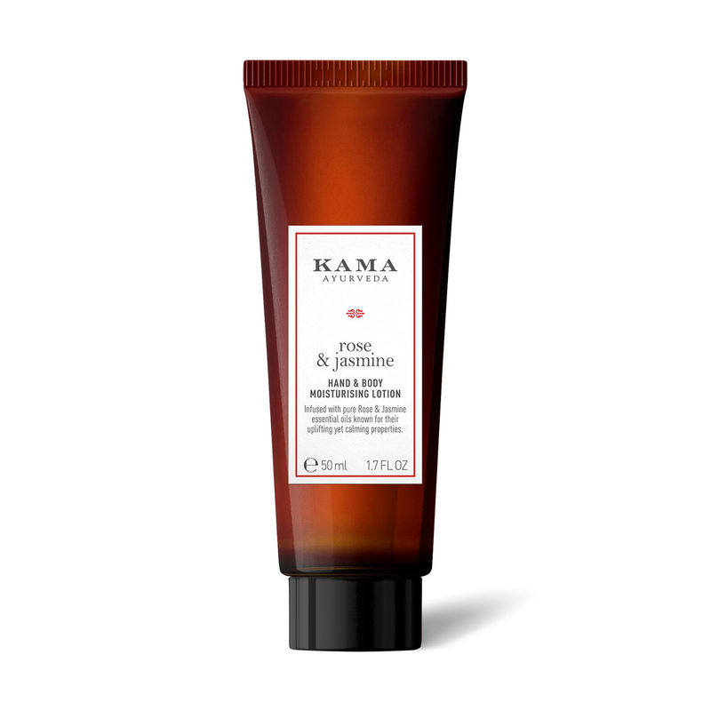 Kama Ayurveda Rose & Jasmine Lightweight & Hydrating with Paraben Free Hand And Body Lotion