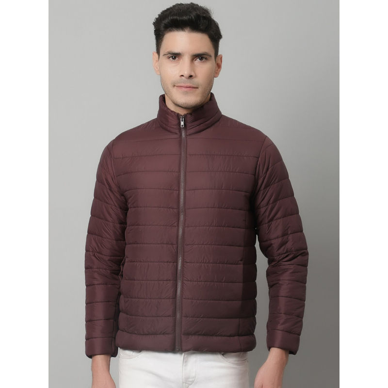 Cantabil Men Wine Jacket (L)