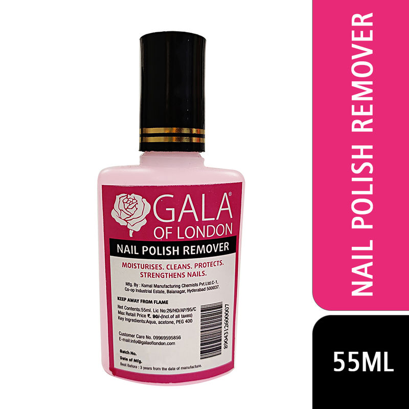 Nail HQ Nail Polish Remover 235ml | Acetone-Free | Soinvogue