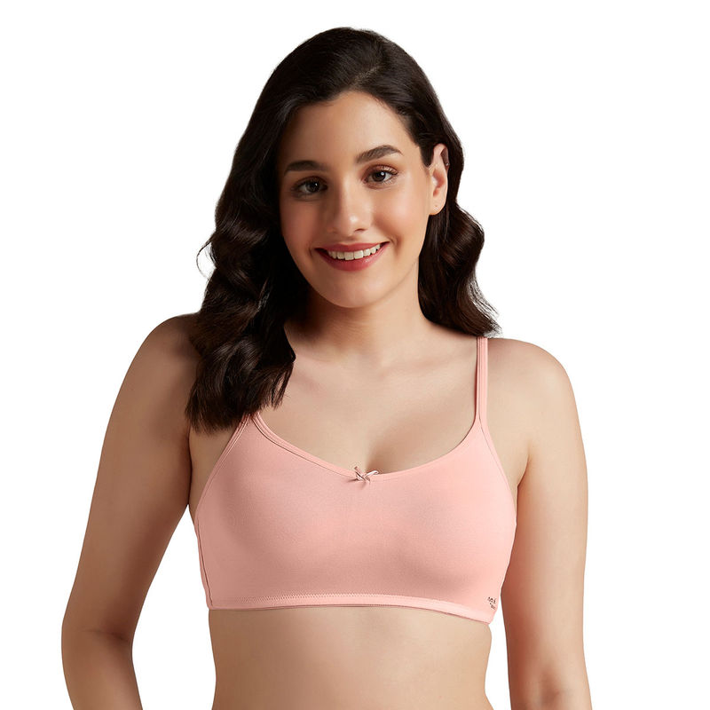 Amante Pink Non Padded Non-Wired Daily Support Bra (32B)
