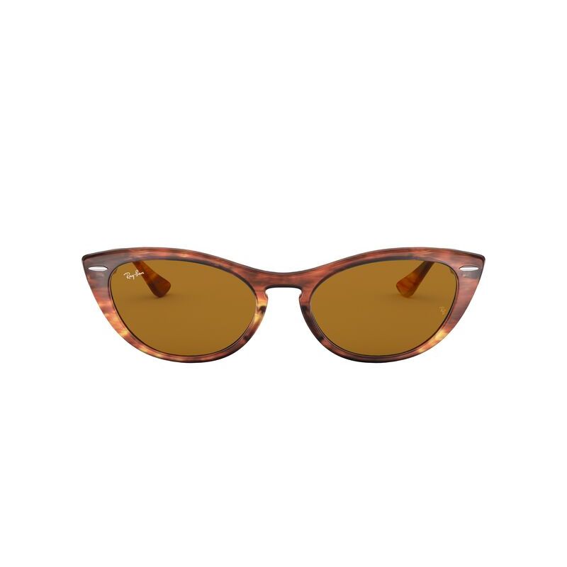 Buy Ray Ban 0RB4314N Brown Nina Cat Eye Sunglasses 54 mm Online