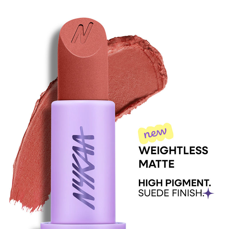 Nykaa Superlight Feathertouch Lipstick - Bloom