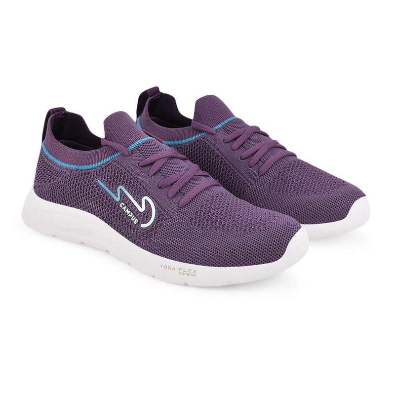 Campus Camp Bency Women's Purple Sports Shoes (UK 8)