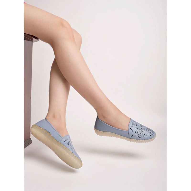 Shoetopia Everyday Casual Blue Loafers (EURO 37)